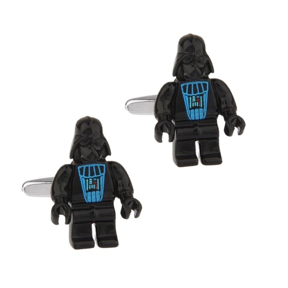 Star Wars Darth Vader Lego Cufflinks - Picture 1 of 16